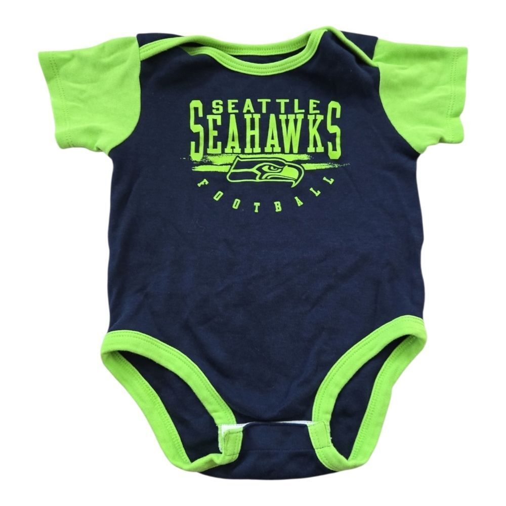 LN SEATTLE SEAHAWKS ONESIE DISCOUNTED SHIPPING SZ.18 MO